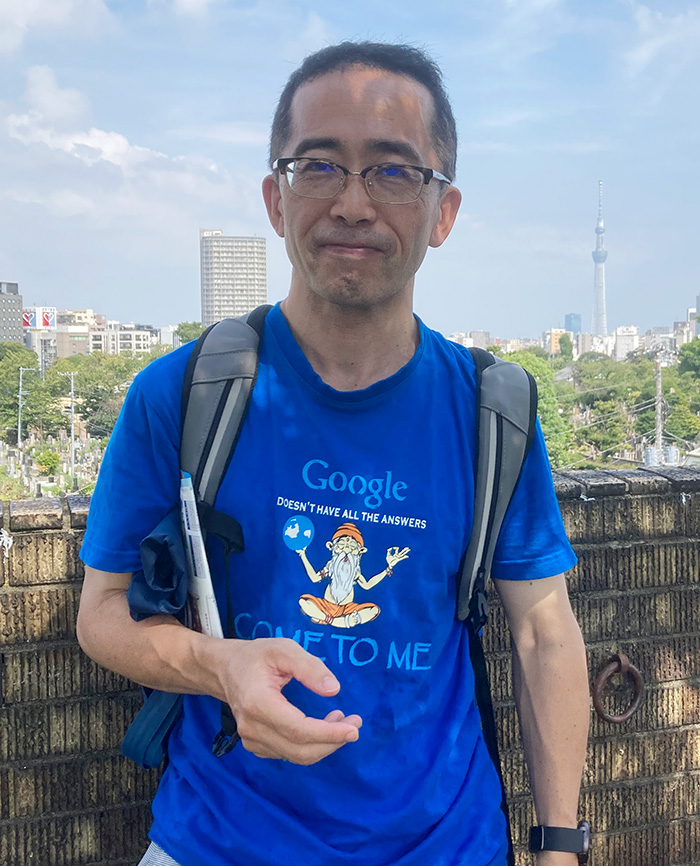 数学系主任 落合 理