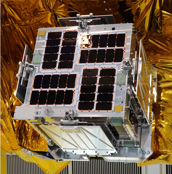 Figure 1 Appearance of the HIBARI satellite 
