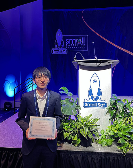 Atsuki Ochi (Space-Structure Dynamics Design Laboratory, Master's student) 