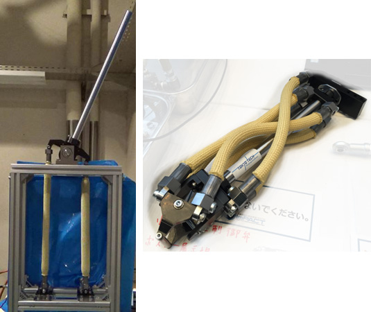 Application example of a robot arm