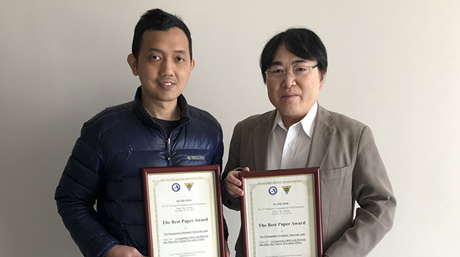 博士課程3年 Sitompul Yos Panagamanさん、青木尊之教授が第12回アジア数値流体力学会議でベストペーパーアワードを受賞