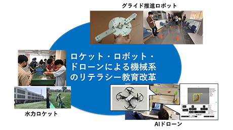 機械系が工学リテラシーの改革で工学教育賞を受賞