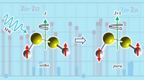 分子のオルト-パラ核スピン異性体間の光学遷移の検出に成功