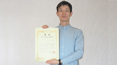 趙金雨さん（博士後期課程）が令和6年度手島精一記念研究賞（留学生研究賞）を受賞