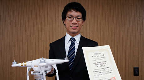 石黒耀君（奥富・田中研）らが第22回画像センシングシンポジウム（SSII2016）でオーディエンス賞を受賞しました。
