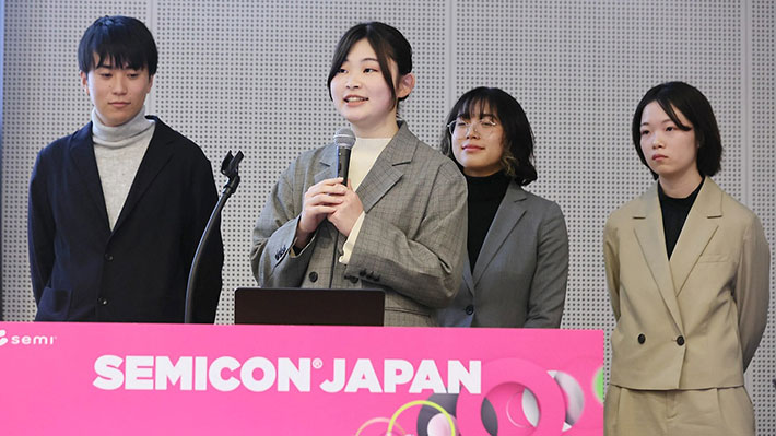 左から、森さん、後藤さん、桜井さん、二木さん ※出典 SEMI